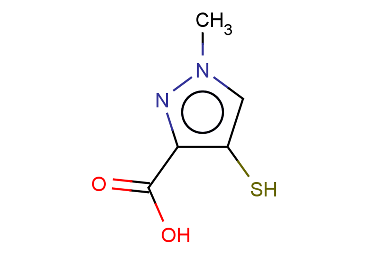 1-methyl-4-sulfanyl-1H-pyrazole-3-carboxylic acid