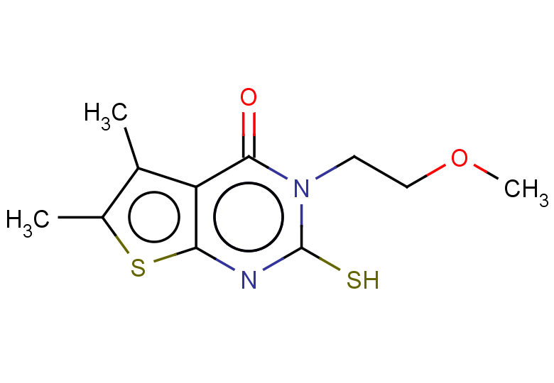 3-(2-methoxyethyl)-5,6-dimethyl-2-sulfanyl-3H,4H-thieno[2,3-d]pyrimidin-4-one