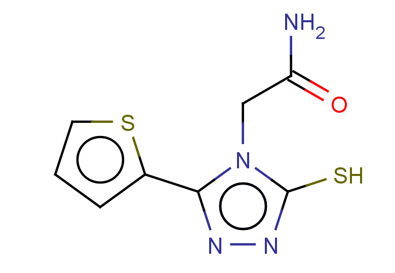 2-[3-sulfanyl-5-(thiophen-2-yl)-4H-1,2,4-triazol-4-yl]acetamide