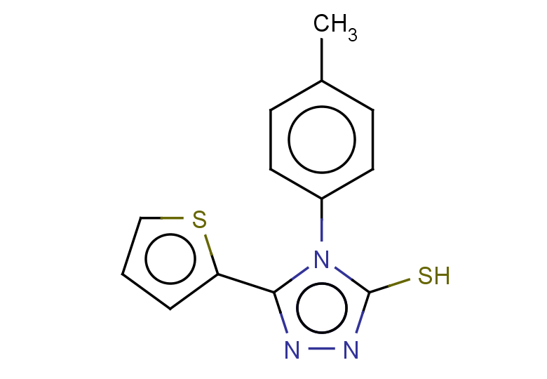 4-(4-methylphenyl)-5-(thiophen-2-yl)-4H-1,2,4-triazole-3-thiol