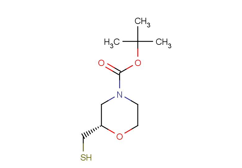 tert-butyl (2S)-2-(sulfanylmethyl)morpholine-4-carboxylate