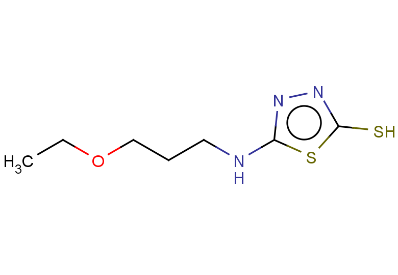 5-[(3-ethoxypropyl)amino]-1,3,4-thiadiazole-2-thiol