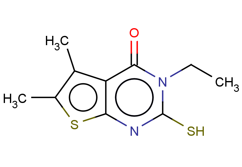 3-ethyl-5,6-dimethyl-2-sulfanyl-3H,4H-thieno[2,3-d]pyrimidin-4-one