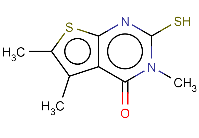 3,5,6-trimethyl-2-sulfanyl-3H,4H-thieno[2,3-d]pyrimidin-4-one