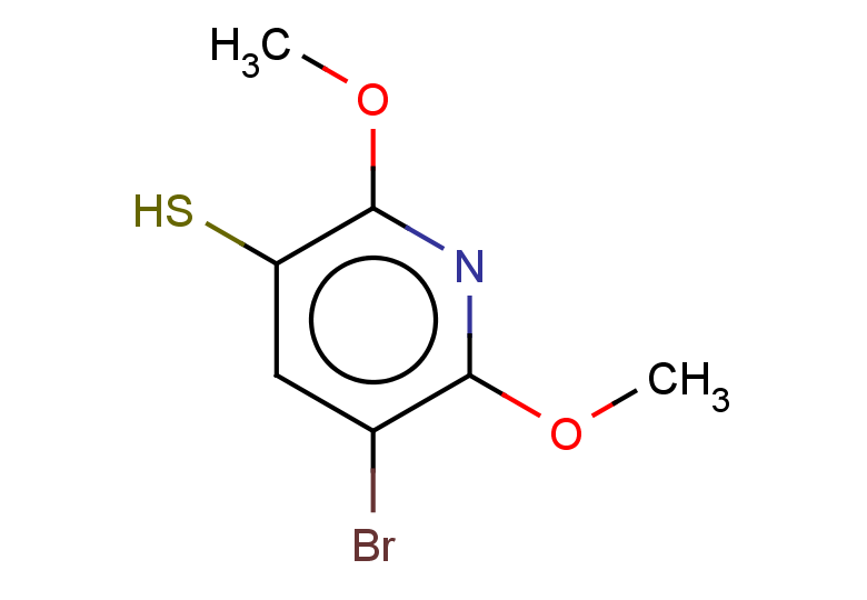 5-bromo-2,6-dimethoxypyridine-3-thiol