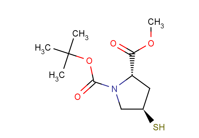 1-tert-butyl 2-methyl (2S,4R)-4-sulfanylpyrrolidine-1,2-dicarboxylate