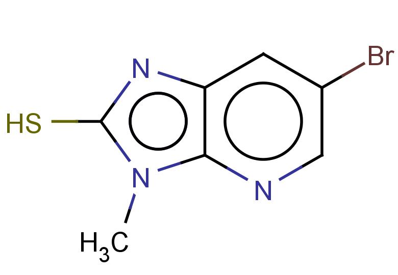 6-bromo-3-methyl-3H-imidazo[4,5-b]pyridine-2-thiol