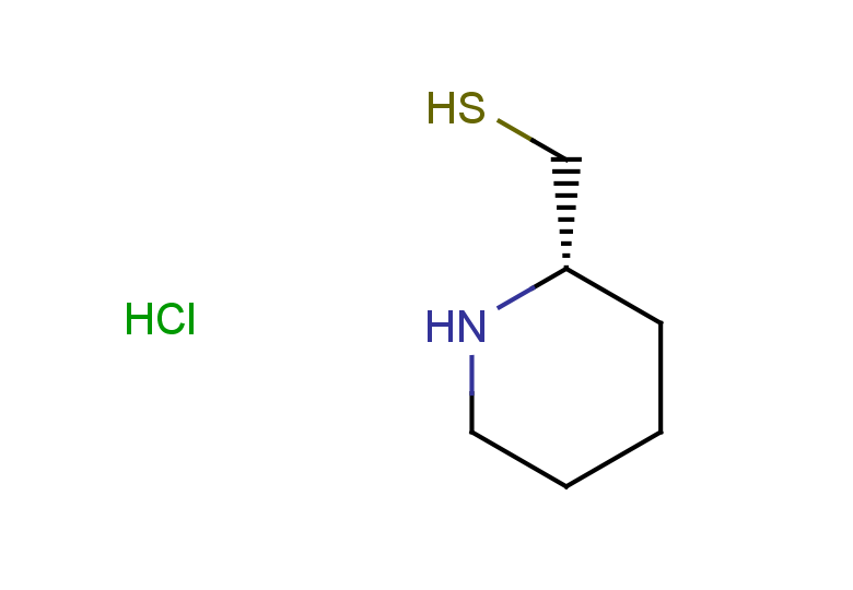 (2S)-piperidin-2-ylmethanethiol hydrochloride
