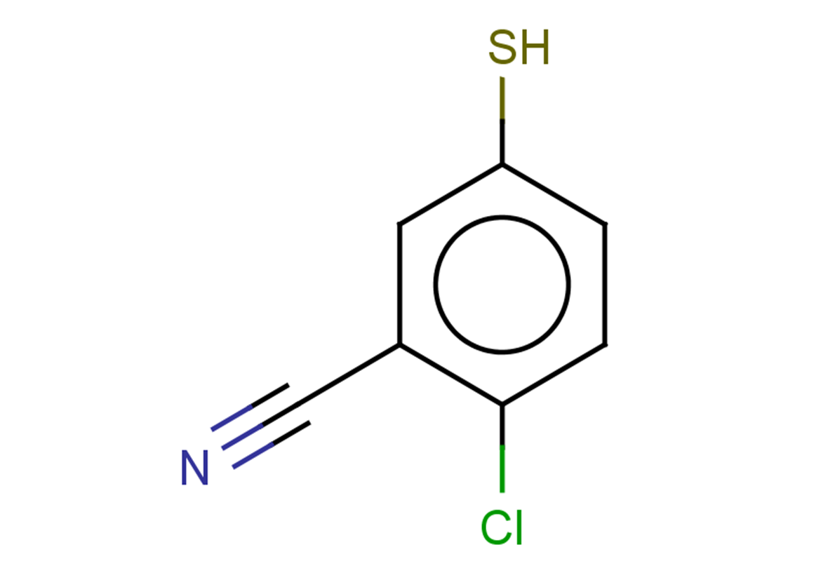 2-chloro-5-sulfanylbenzonitrile