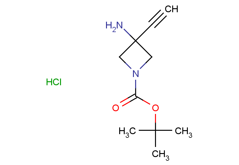 tert-butyl 3-amino-3-ethynylazetidine-1-carboxylate hydrochloride