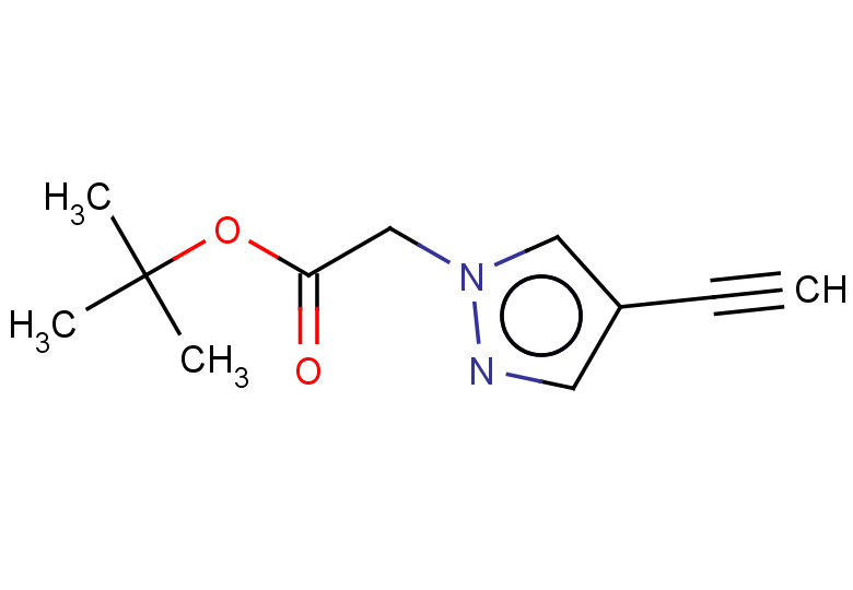 tert-butyl 2-(4-ethynyl-1H-pyrazol-1-yl)acetate