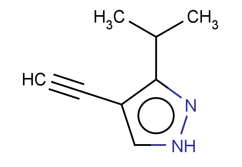 4-ethynyl-3-(propan-2-yl)-1H-pyrazole