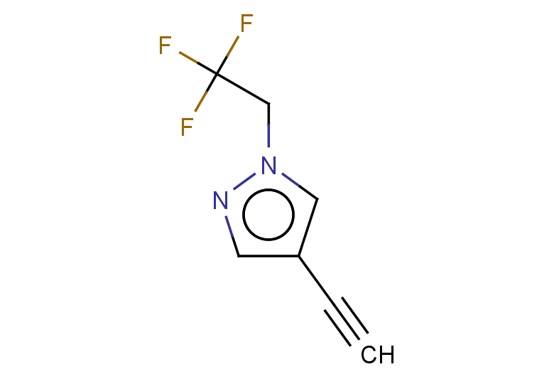 4-ethynyl-1-(2,2,2-trifluoroethyl)-1H-pyrazole