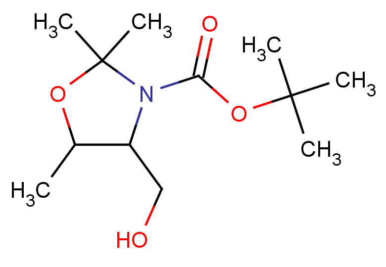 tert-butyl 4-(hydroxymethyl)-2,2,5-trimethyl-1,3-oxazolidine-3-carboxylate
