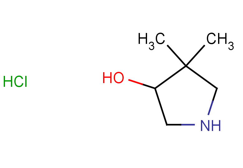4,4-dimethylpyrrolidin-3-ol hydrochloride