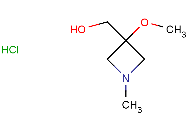 (3-methoxy-1-methylazetidin-3-yl)methanol hydrochloride
