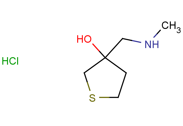 3-[(methylamino)methyl]thiolan-3-ol hydrochloride