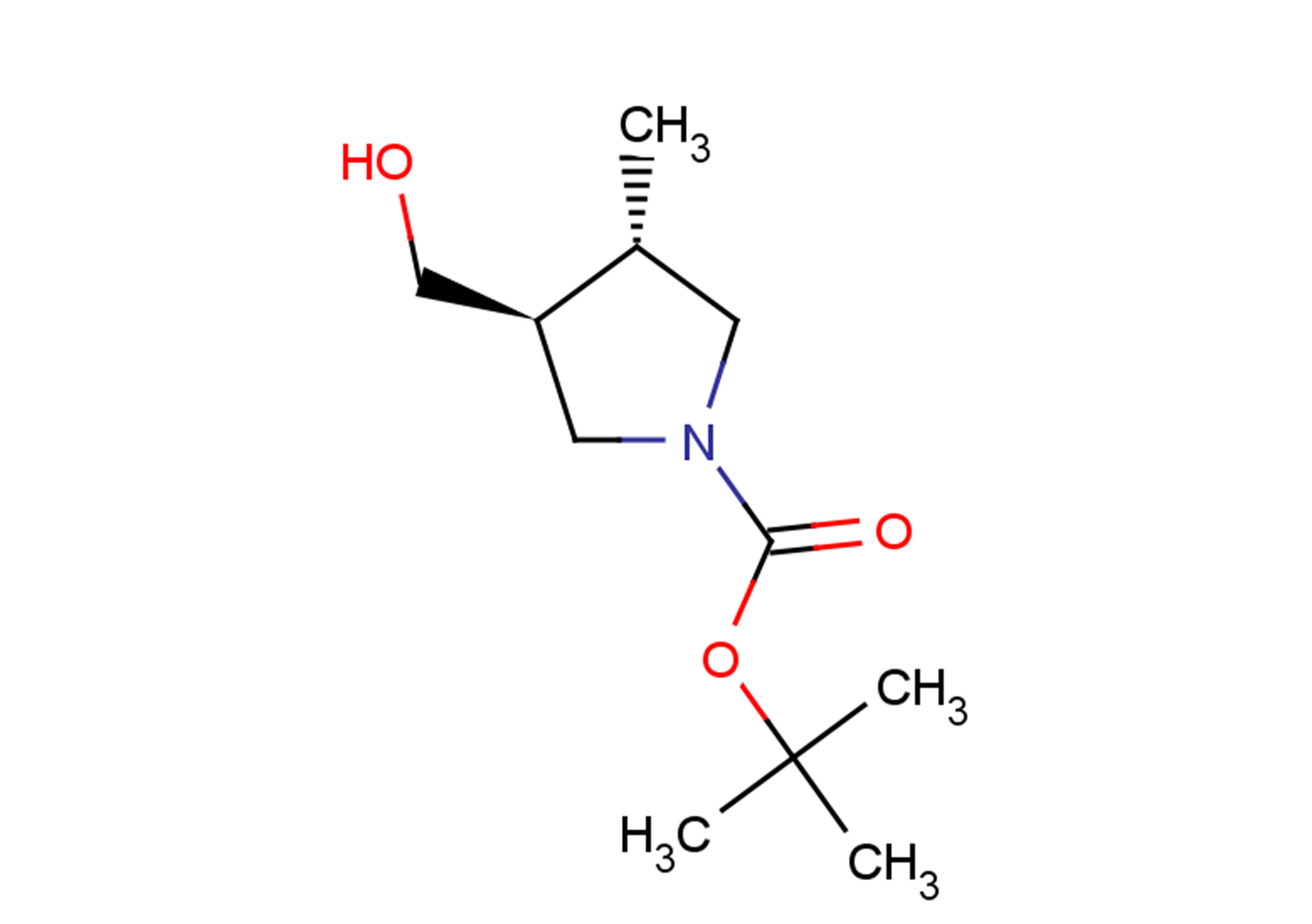 tert-butyl (3S,4S)-3-(hydroxymethyl)-4-methylpyrrolidine-1-carboxylate