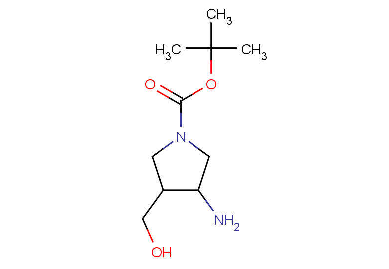 tert-butyl 3-amino-4-(hydroxymethyl)pyrrolidine-1-carboxylate