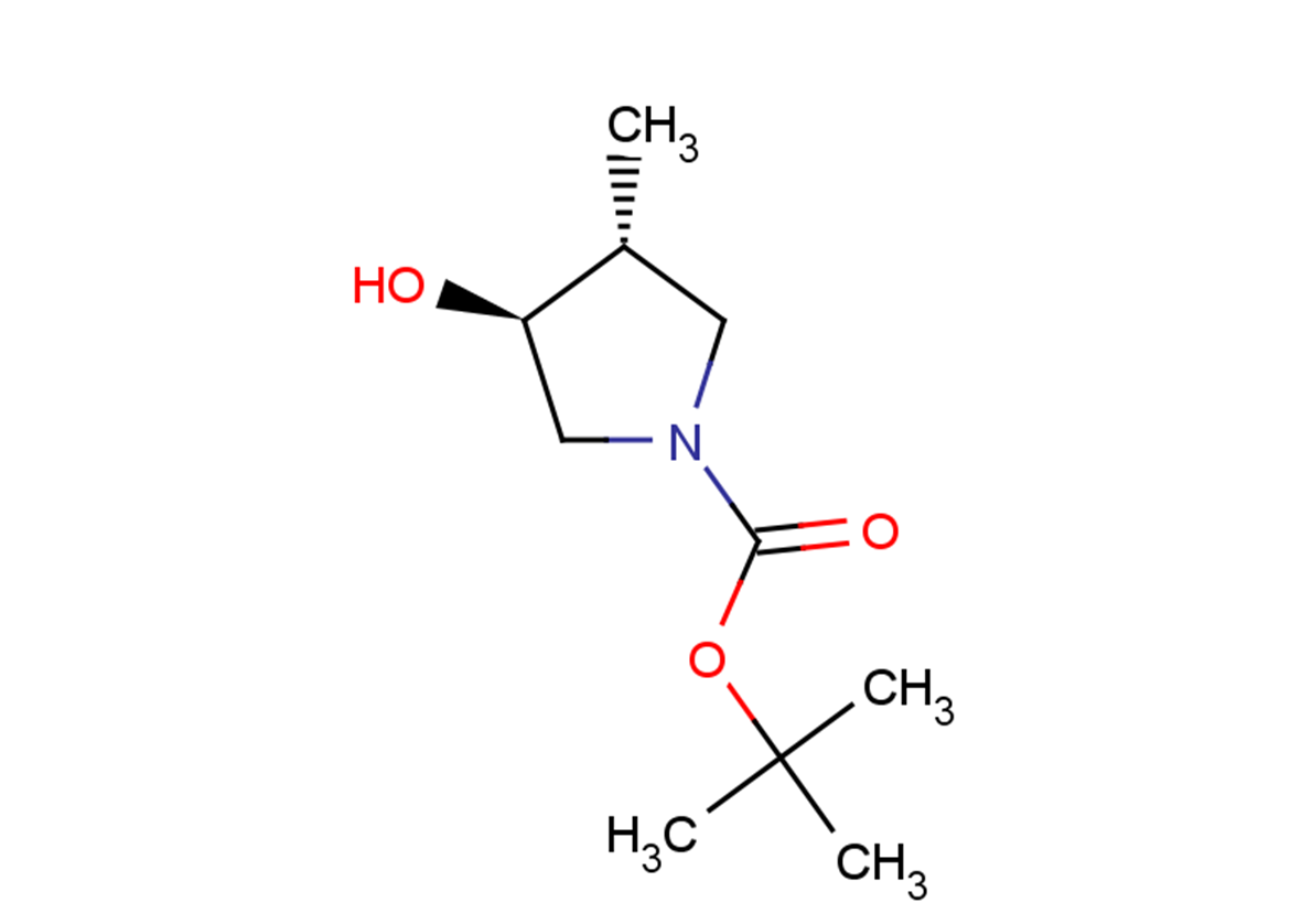 tert-butyl (3S,4R)-3-hydroxy-4-methylpyrrolidine-1-carboxylate