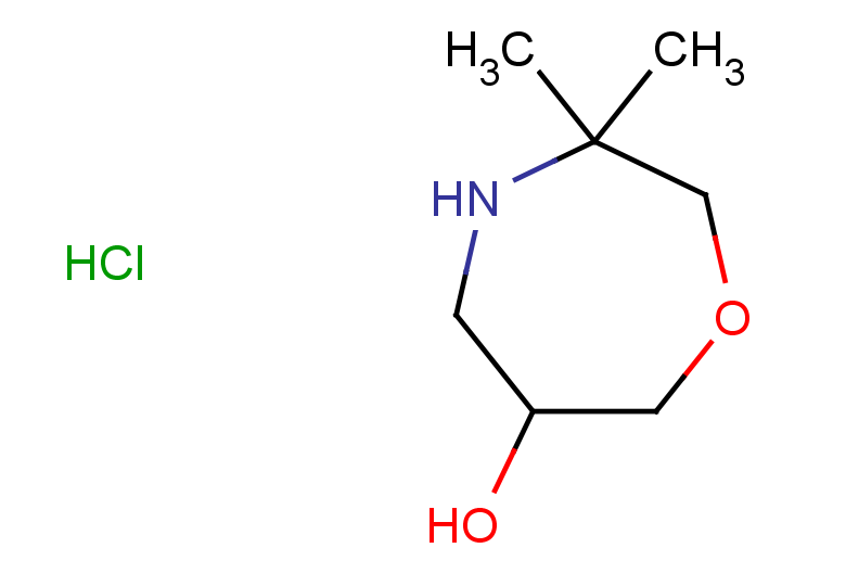 3,3-dimethyl-1,4-oxazepan-6-ol hydrochloride