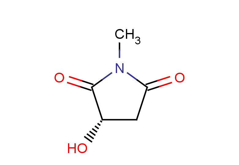 (3S)-3-hydroxy-1-methylpyrrolidine-2,5-dione