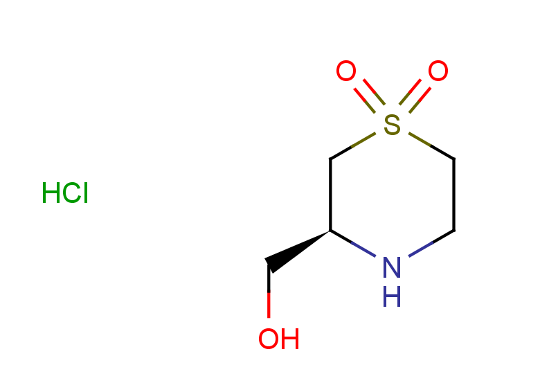 (3S)-3-(hydroxymethyl)-1$l^{6},4-thiomorpholine-1,1-dione hydrochloride