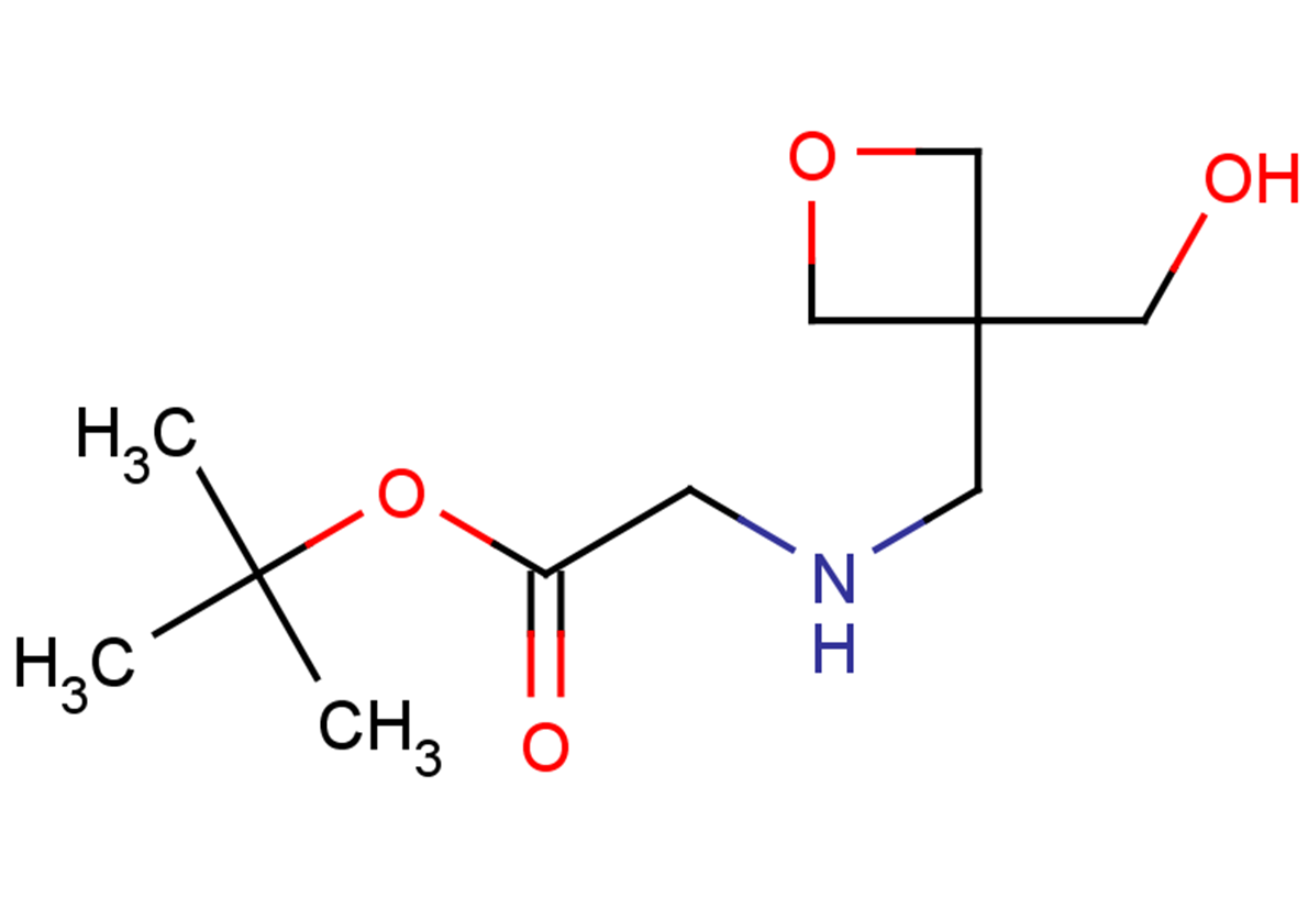 tert-butyl 2-({[3-(hydroxymethyl)oxetan-3-yl]methyl}amino)acetate