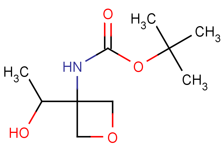 tert-butyl N-[3-(1-hydroxyethyl)oxetan-3-yl]carbamate