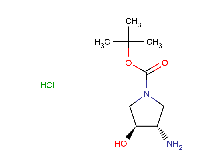 tert-butyl (3S,4S)-3-amino-4-hydroxypyrrolidine-1-carboxylate hydrochloride
