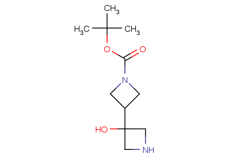 tert-butyl 3-(3-hydroxyazetidin-3-yl)azetidine-1-carboxylate