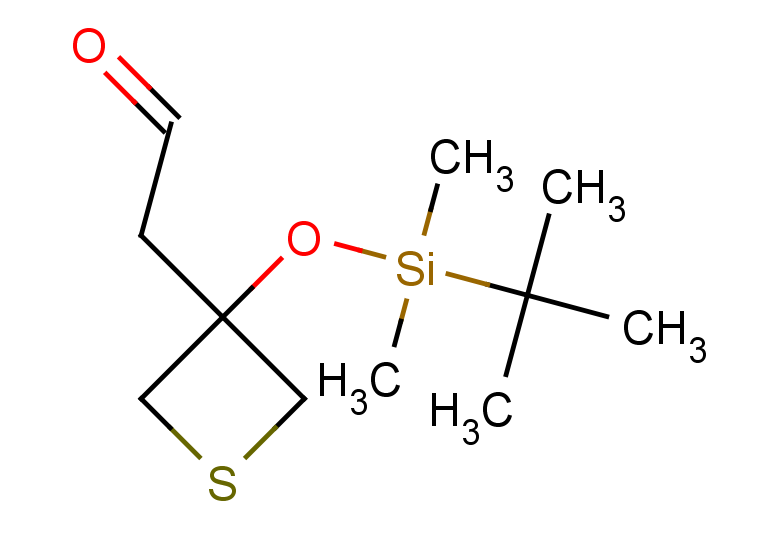 2-{3-[(tert-butyldimethylsilyl)oxy]thietan-3-yl}acetaldehyde