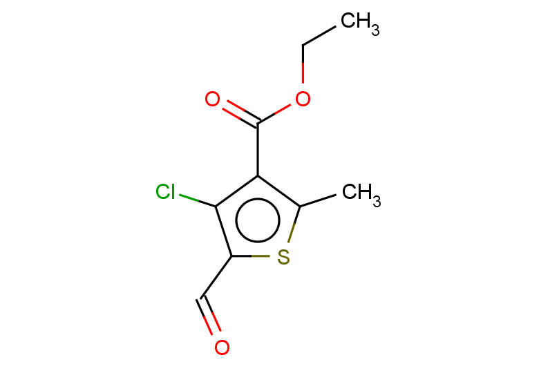 ethyl 4-chloro-5-formyl-2-methylthiophene-3-carboxylate