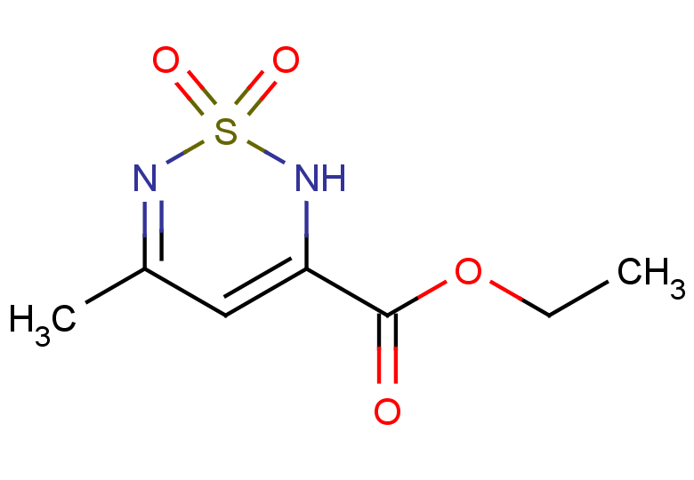 ethyl 5-methyl-1,1-dioxo-2H-1$l^{6},2,6-thiadiazine-3-carboxylate