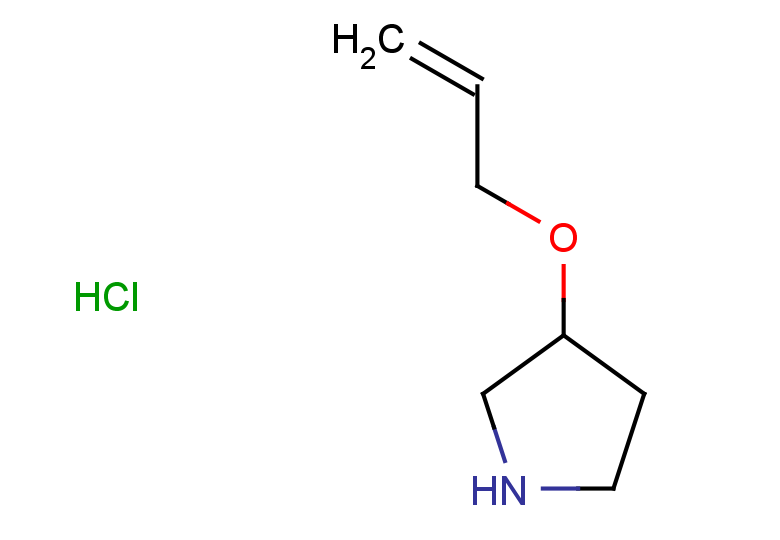 3-(prop-2-en-1-yloxy)pyrrolidine hydrochloride