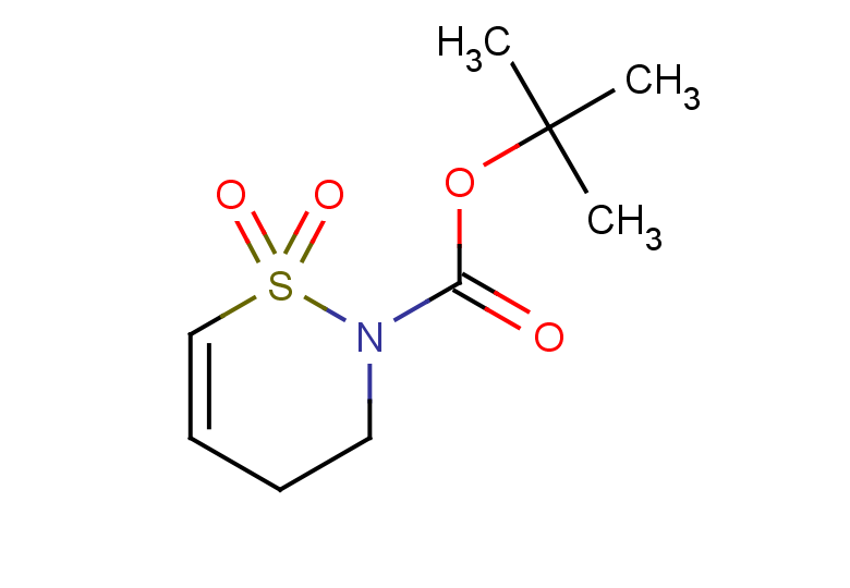 tert-butyl 1,1-dioxo-3,4-dihydro-2H-1$l^{6},2-thiazine-2-carboxylate