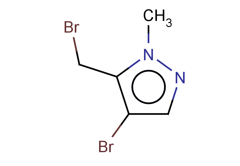 4-bromo-5-(bromomethyl)-1-methyl-1H-pyrazole