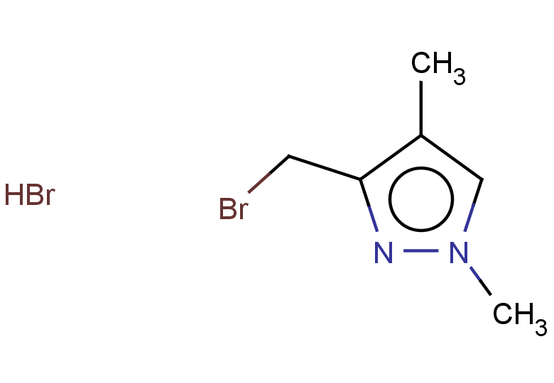 3-(bromomethyl)-1,4-dimethyl-1H-pyrazole hydrobromide