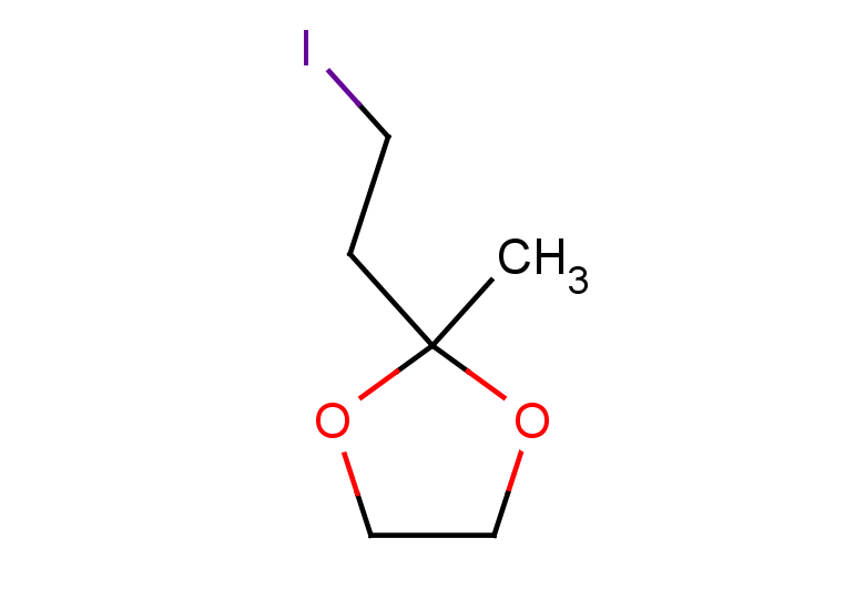 2-(2-iodoethyl)-2-methyl-1,3-dioxolane