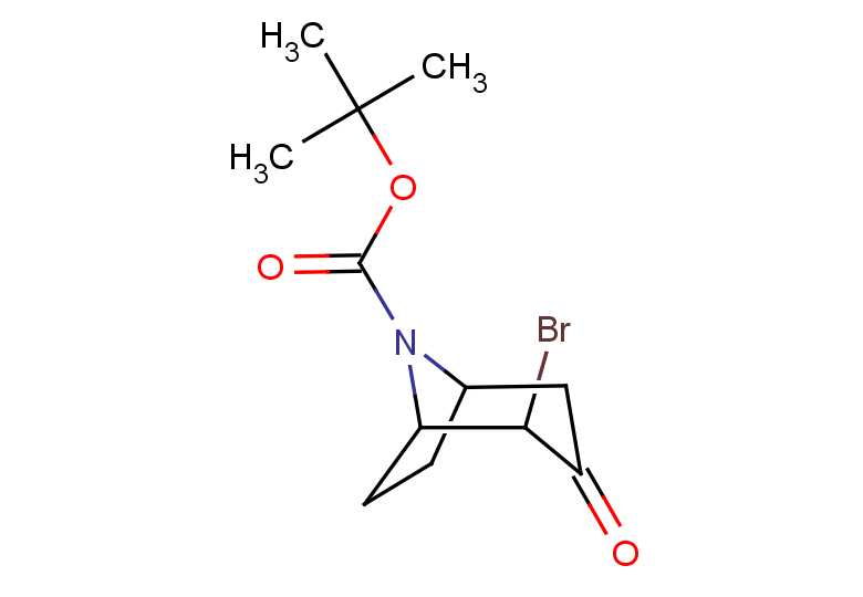tert-butyl 2-bromo-3-oxo-8-azabicyclo[3.2.1]octane-8-carboxylate