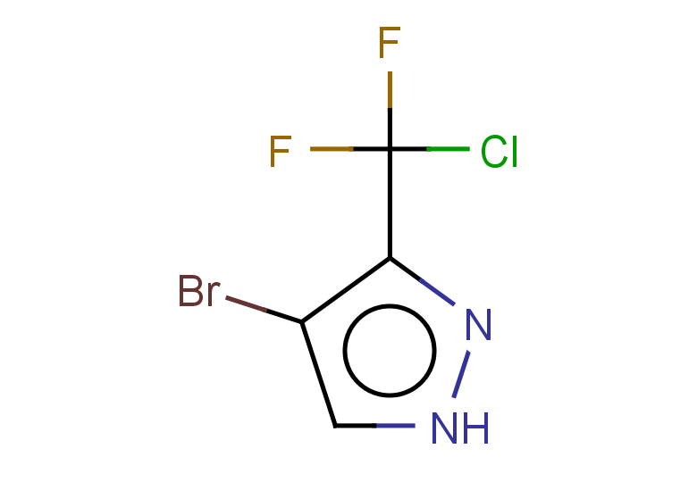 4-bromo-3-(chlorodifluoromethyl)-1H-pyrazole