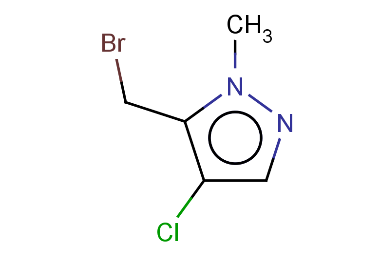 5-(bromomethyl)-4-chloro-1-methyl-1H-pyrazole