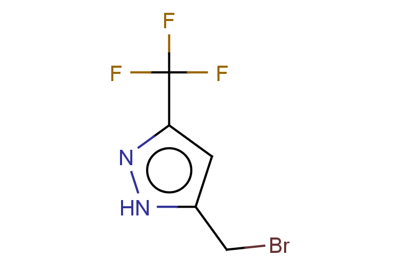 5-(bromomethyl)-3-(trifluoromethyl)-1H-pyrazole
