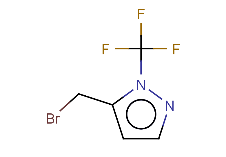 5-(bromomethyl)-1-(trifluoromethyl)-1H-pyrazole