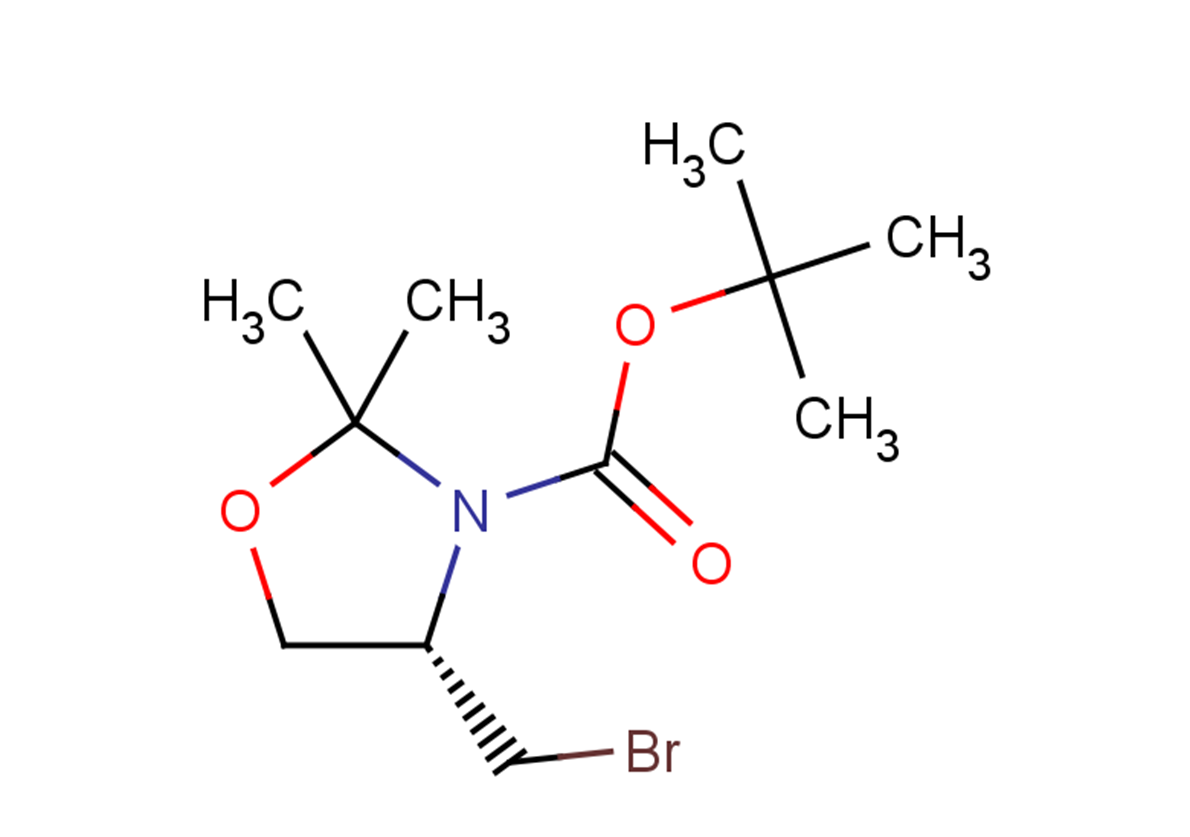 tert-butyl (4S)-4-(bromomethyl)-2,2-dimethyl-1,3-oxazolidine-3-carboxylate