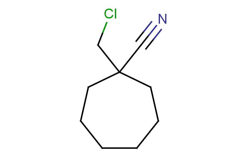 1-(chloromethyl)cycloheptane-1-carbonitrile