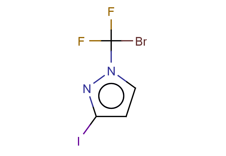 1-(bromodifluoromethyl)-3-iodo-1H-pyrazole