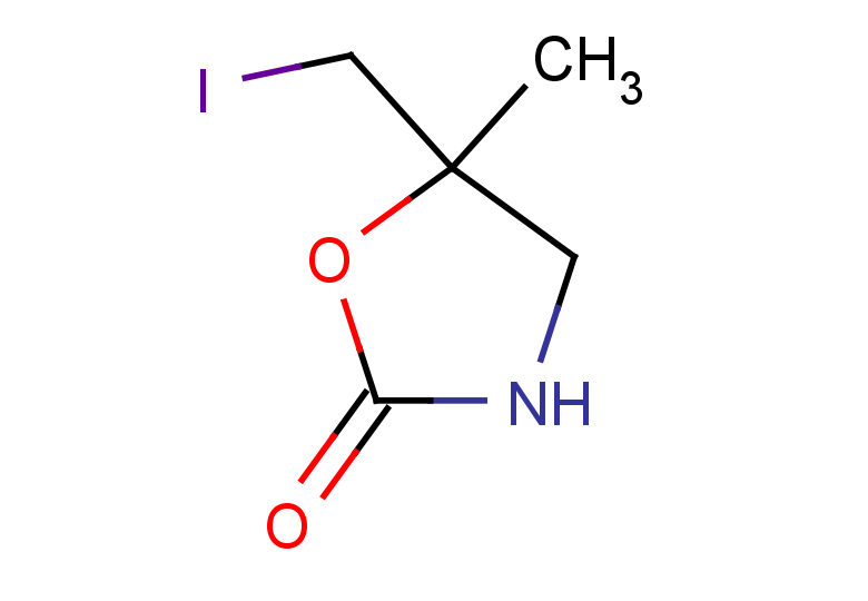 5-(iodomethyl)-5-methyl-1,3-oxazolidin-2-one