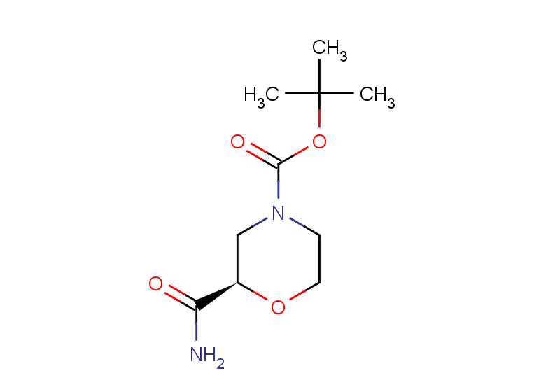 tert-butyl (2R)-2-carbamoylmorpholine-4-carboxylate