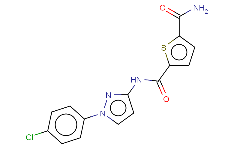 2-N-[1-(4-chlorophenyl)-1H-pyrazol-3-yl]thiophene-2,5-dicarboxamide